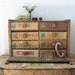 Cigar Box Cabinet, Amazing One of a Kind Antique Decor