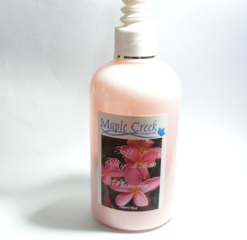 Buy homemade beauty products - Handmade Natural Lotion, Hawaiian Plumeria Flower, Vegan Bath &amp; Beauty Products