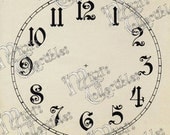 Clock Faces Downloadable Vintage Illustrations