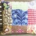 Patchwork sham, 18x18 inch, YOU PICK FABRICS