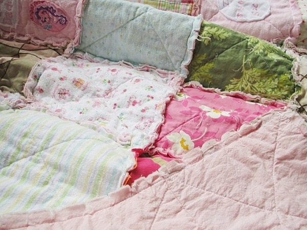 Queen Memory Quilt, Made with your Clothing, ALL NATURAL, fresh modern handmade heirloom