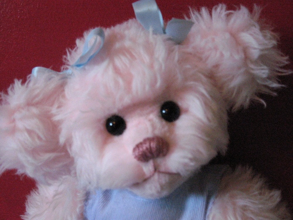 Pinkie Sweetums pink teddy bear