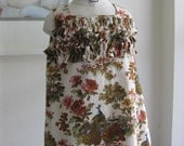 Autumn ruffles baby dress 6-12mo