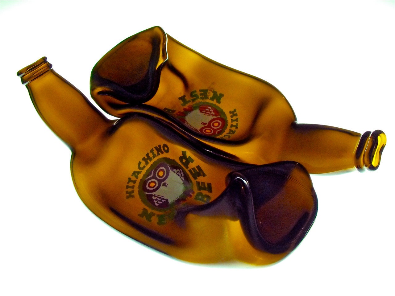 Nesting Set of 2 Bottle Dishes - Hitachino Nest Beer