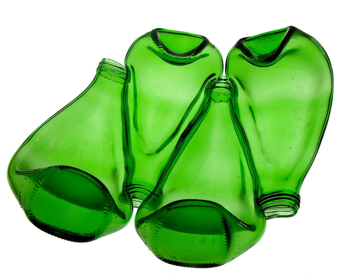Recycled glass bottle bowl - 4bottle Bowl