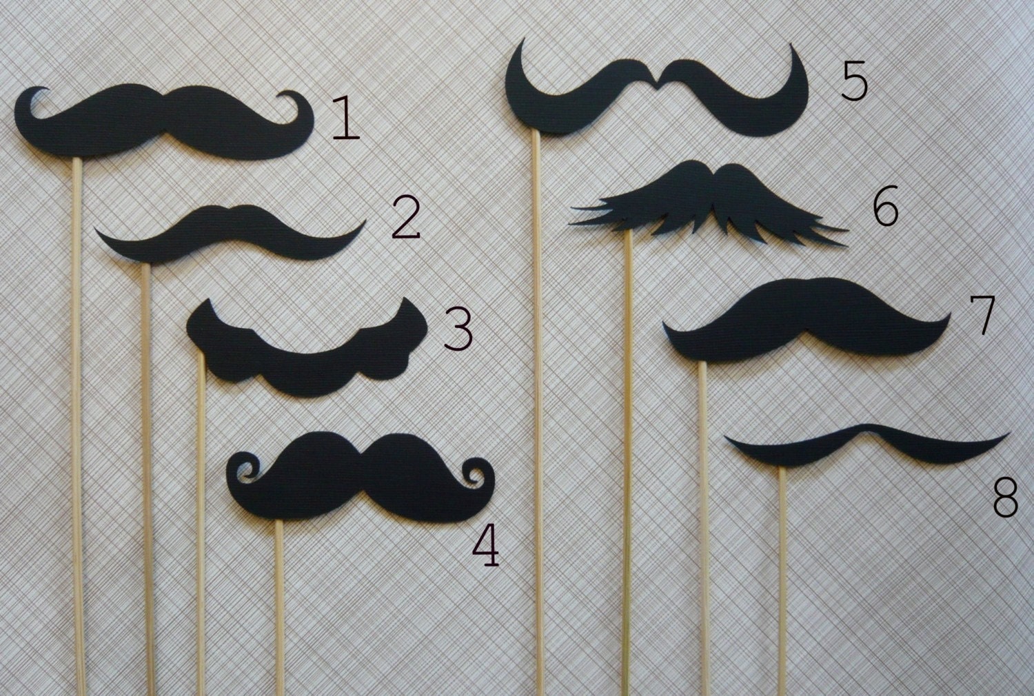 Create Your Own Mustache Party