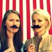 Moustache on a Stick. Photo Booth Props. Wedding Photos. Set of Eight Mustaches