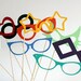 Photobooth  Party Prop Glasses - Set of Eight
