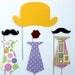 Photobooth Props on a Stick - Clowning Around