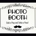Photo Booth Sign. Photo Booth Prop. Photobooth Prop. Wedding Decor. Wedding Photos