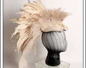 Milky Bones.... Feather Headdress with Skulls
