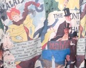 Incredible Toulouse Latrec Edwardian Advertisements 1970s Poly Shirt