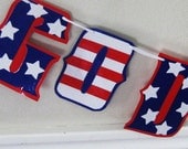 GOD BLeSS AMERiCA Banner - Red, White, and Blue, Stars and Stripes
