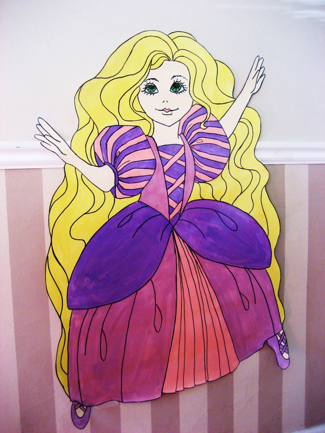 Ariel Birthday Party Game - Little Mermaid Princess - Pin The Crown on the Princess