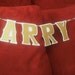 MARRY ME Proposal Banner - Gold Glitter on White