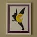 MICKEY MOUSE vinyl record silhouette DISNEY standing