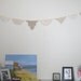 Vintage crochet doily bunting