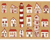 Doodle Houses - Giclee Print