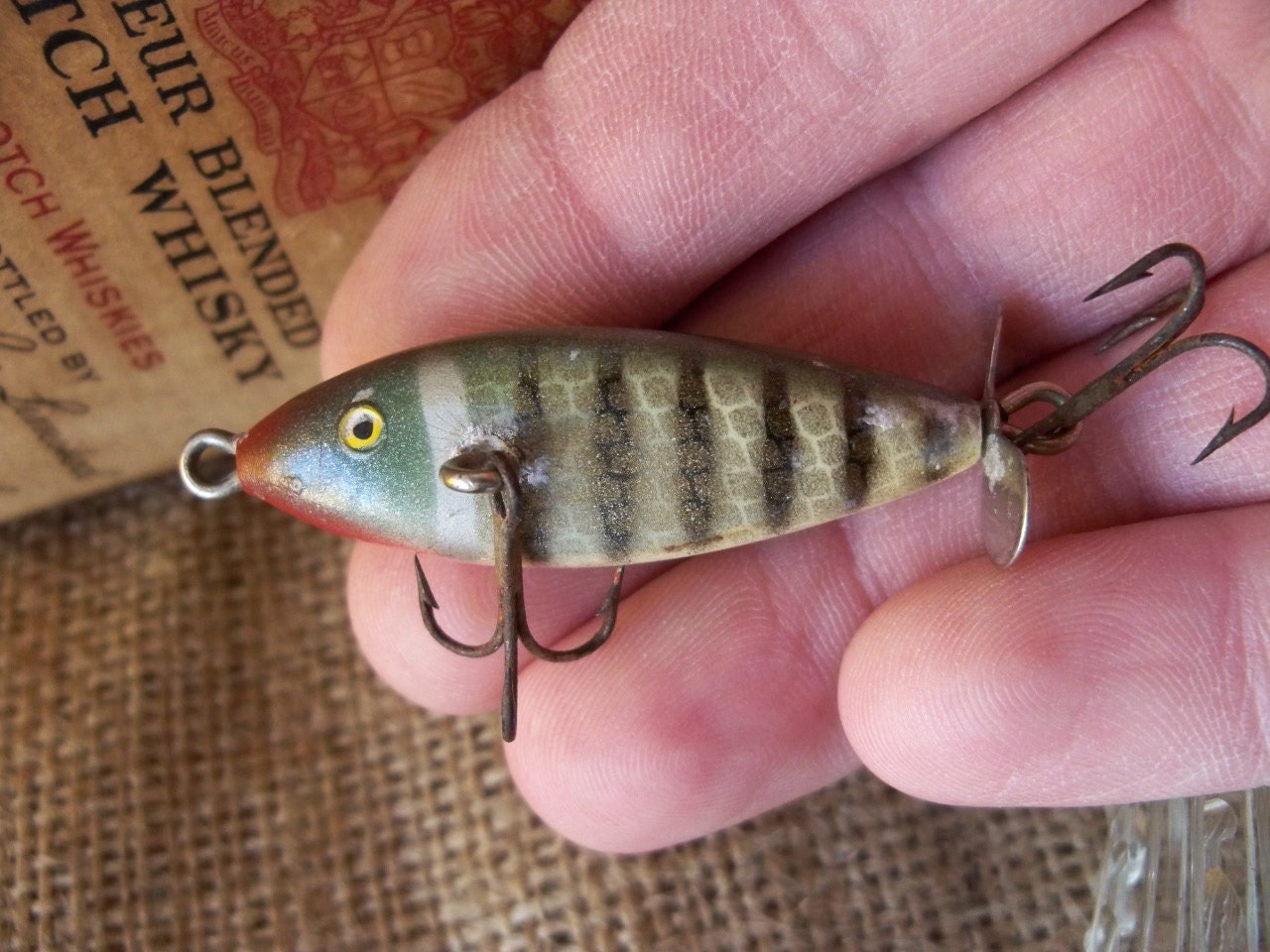 Fishing Lure Retired Vintage for the Outdoorsman Collection