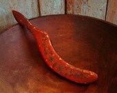 Primitive Painted  Wooden Brush