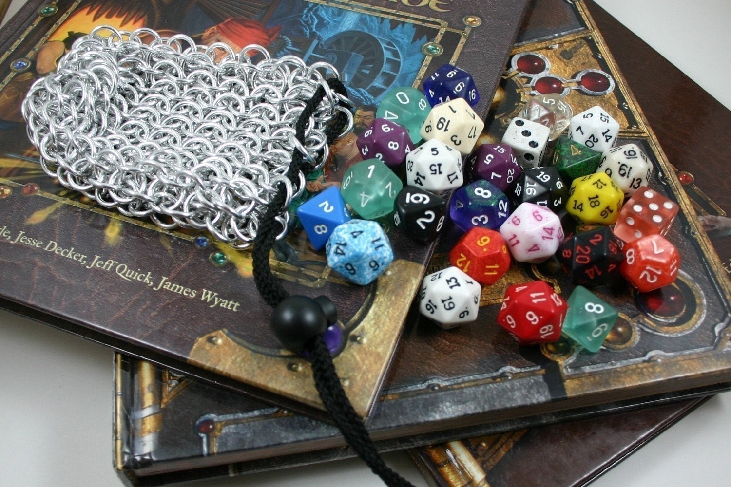 Small Chainmail Dice Bag