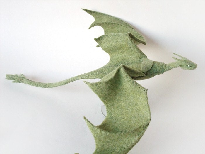 Plush Poseable Dragon PATTERN (PDF)