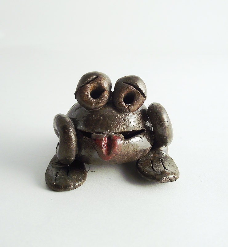 Ceramic toy - Frog
