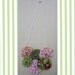 DIY CRAFT KIT - yo yo flower silver and fabric necklace