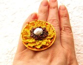 NachosRing Miniature Food Jewelry Mexican Food
