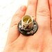Green Tea Ring Miniature Food Jewelry