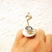 Coffee Ring Floating Miniature Food Ring Coffee With Cream