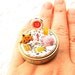 Happy Birthday Candy Cookie Lollipop Ring