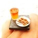 Kawaii Food Ring Peanuts Cocktail Miniature Food Jewelry
