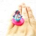 Kawaii Food Ring Sundae Lollipop Ice Cream