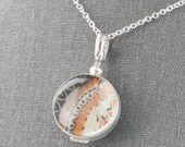 Butterfly Wing Pendant - Leopard Lacewing