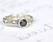 sapphire engagement ring . fair trade blue sapphire ring . alternative engagement ring . engraved personalized inscription