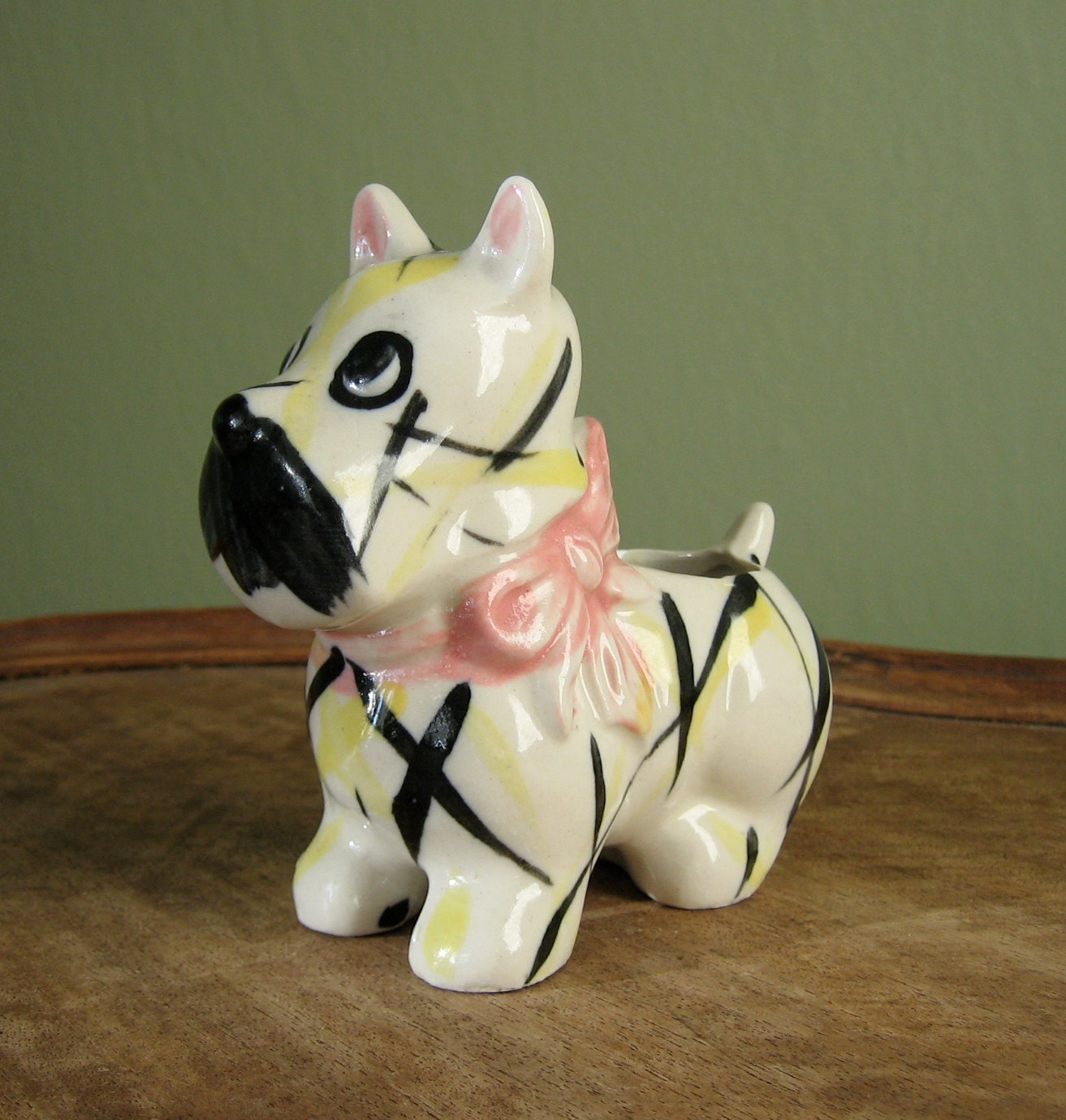antique argyle dog figurine from japan