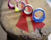 Recycled Skateboard Bling Bling Custom Ring