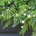 Spring Wreaths, Summer Wreaths, Boxwood, Fern and Burlap Bow for Year Round