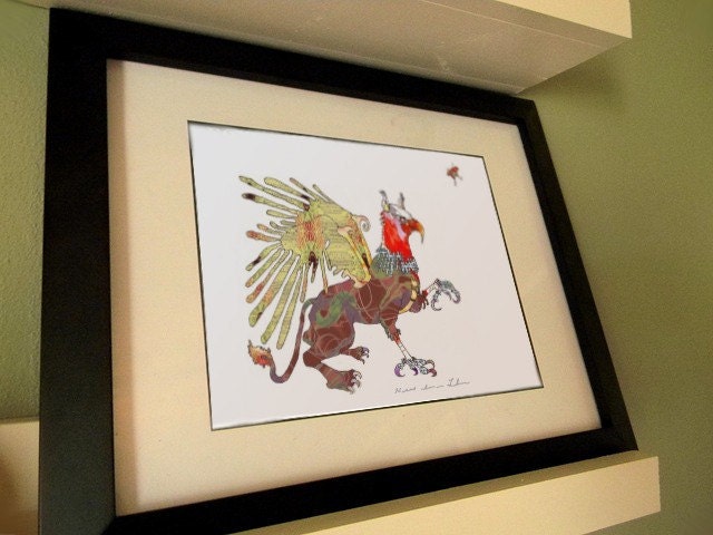 Gryphon or Griffin- Art Print