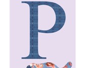 P Platypus Alphabet Print