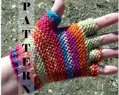 Half finger or Fingerless Gloves Fingertip Hobo Gloves Sock Yarn PDF - Crochet Pattern 516  INSTANT DOWNLOAD