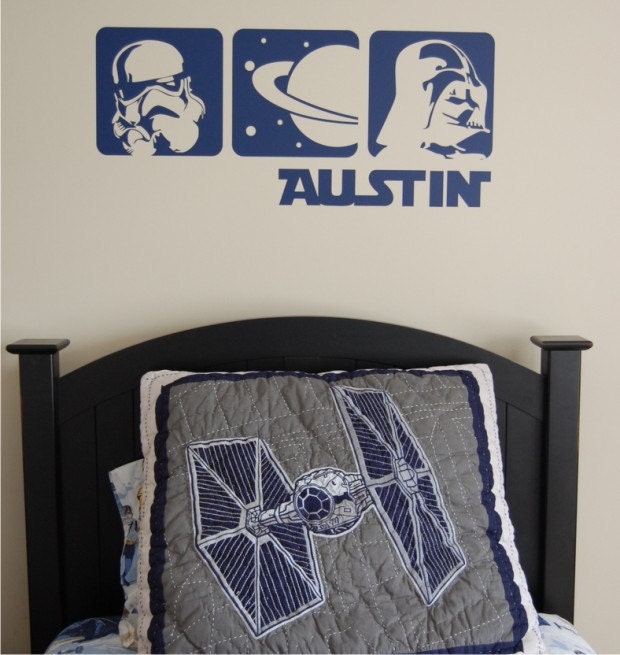 STAR WARS DECAL - Vinyl Star Wars Decal - Wall Art