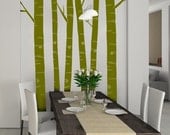 Tall Aspen Tree Decals - Set of 6 - item 30030 Vinyl Wall Graphic, Sticker, Forrest