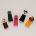 More Zoo Animals Finger Puppet Set (Includes Panda, Bald Eagle, Flamingo, Lion, and Alligator.) We can create custom orders.