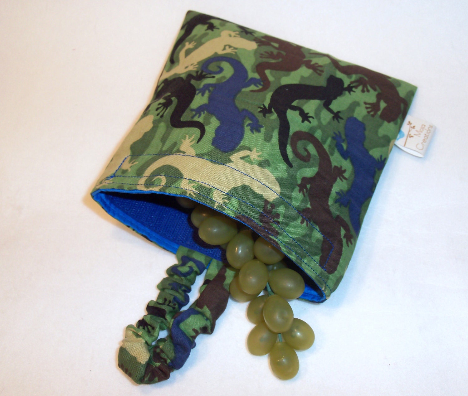 Sandwich Bag - Camo Lizards
