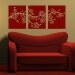 Cherry Blossom Branch Tiles, vinyl wall decals