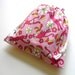 Mod Monkey Drawstring Knitting / Crafting WIP bag - Humane Society Fund Raiser
