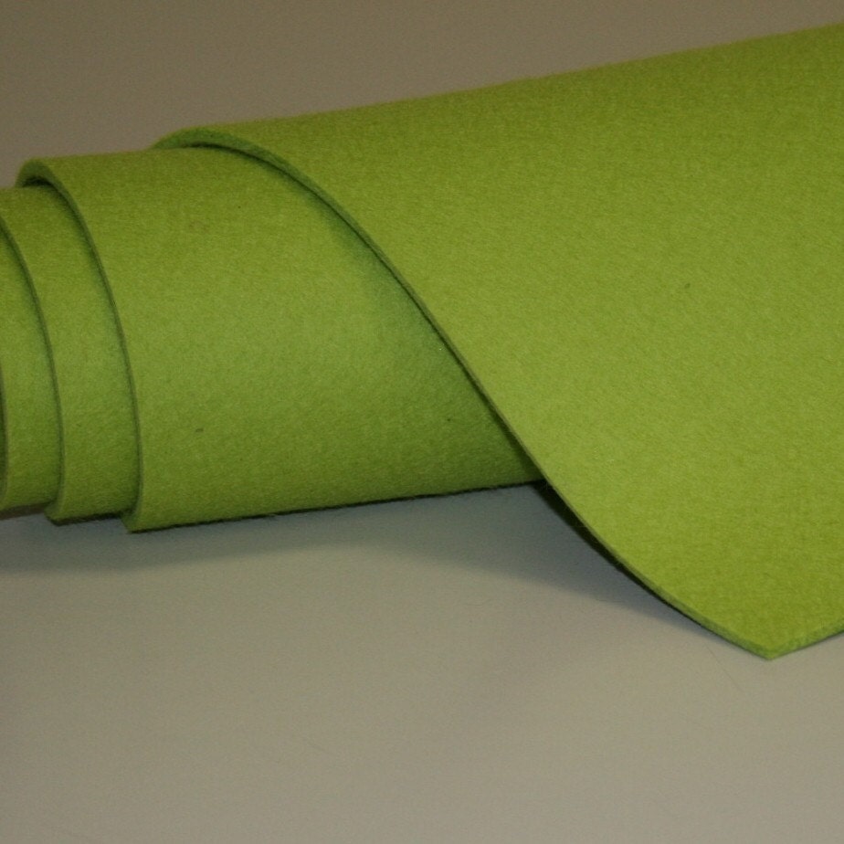 1/8 Yard of 5MM Thick Wool Felt Any Color- 18 x 14