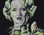 Exotic Flower - Portrait of Marlene Dietrich - Diva of Vinatge Film